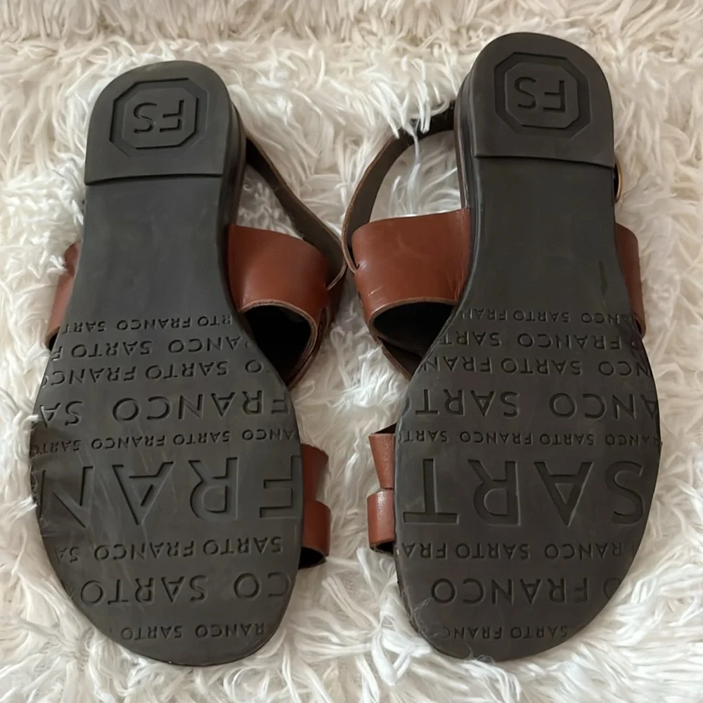Gently used Franco Sarto sandals. - Picture 3 of 4